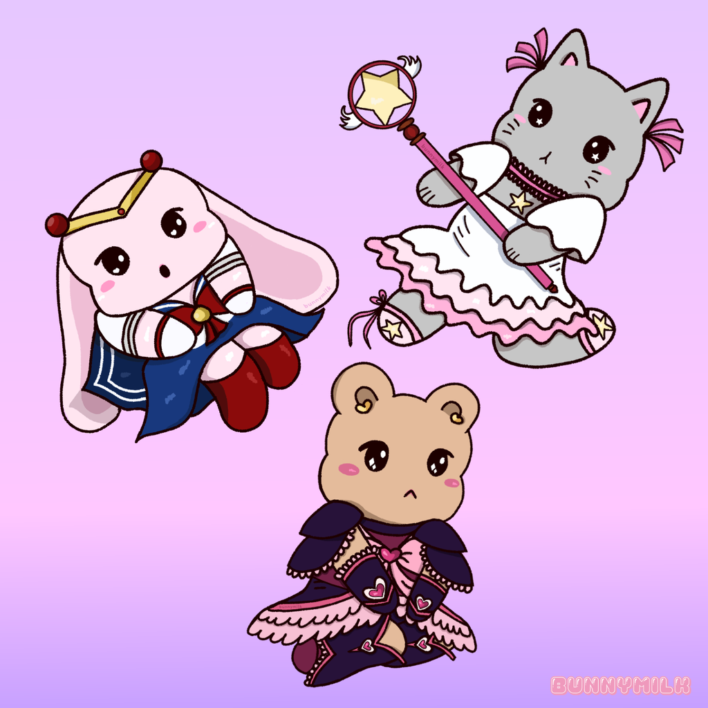 Magical Girls | Art Print 🌟