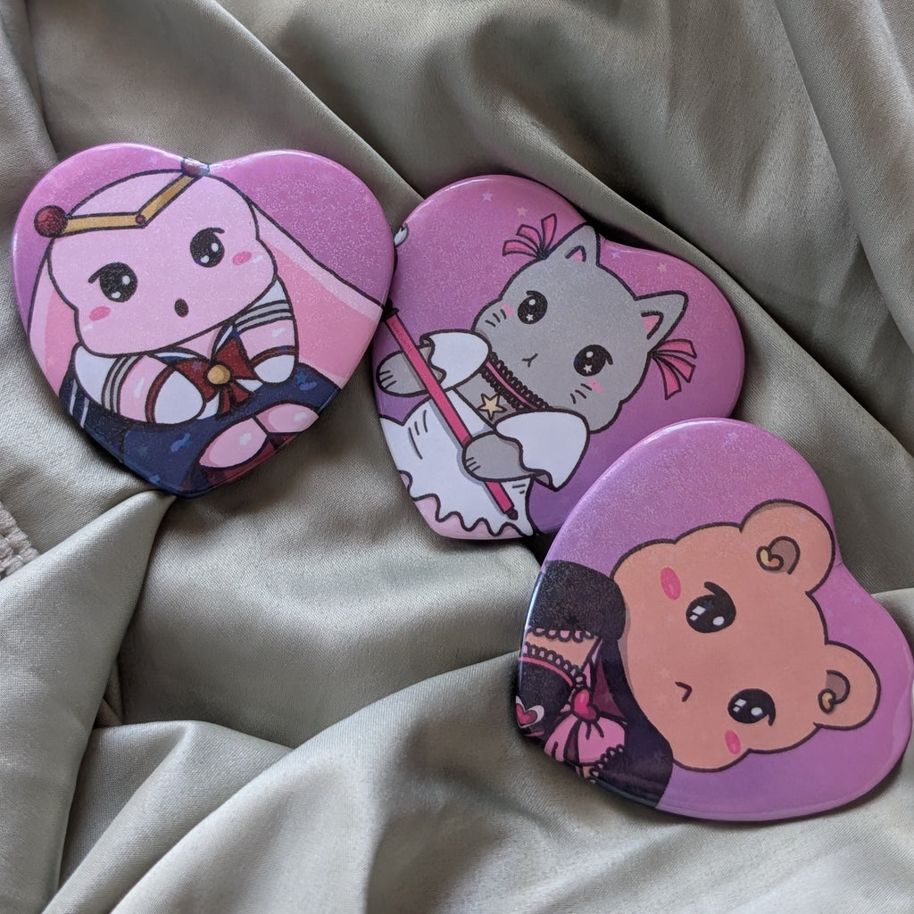 Magical Girls | Pin Badge Bundle ☄