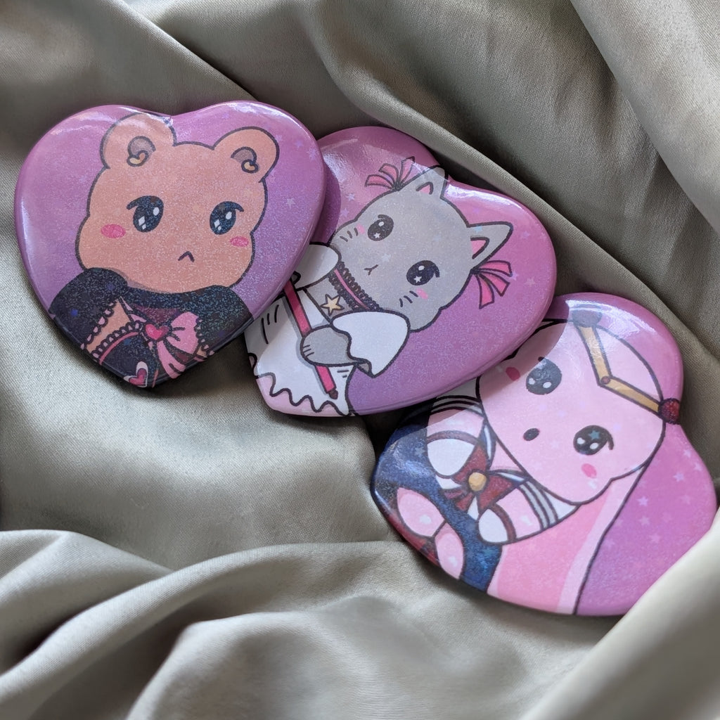 Magical Girls | Pin Badge Bundle ☄